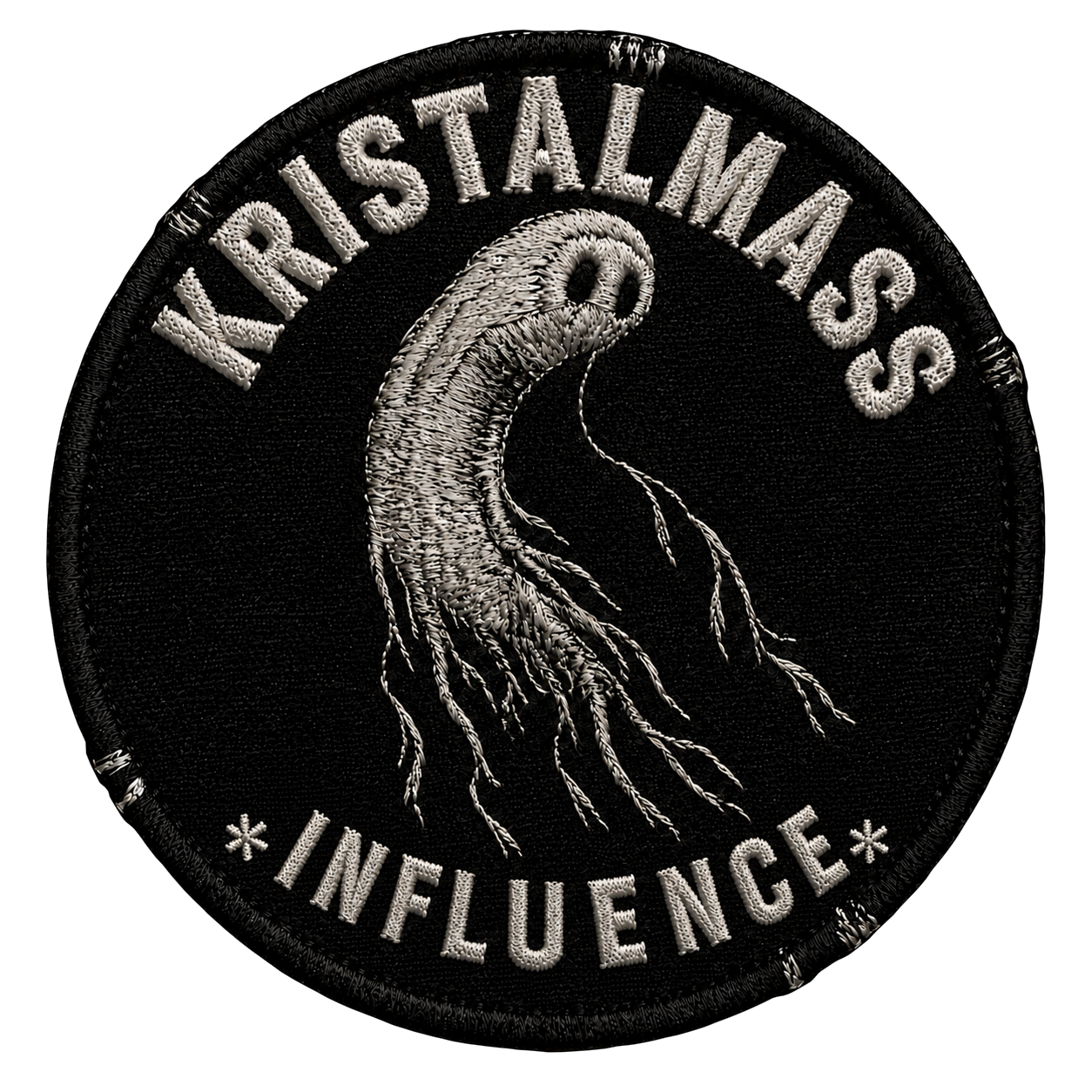 KRISTALMASS / *INFLUENCE* — embroidered abyssal research patch